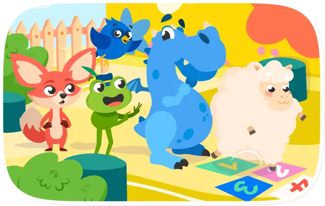 Des personnages attachants accompagnent les enfants dans leur apprentissage
