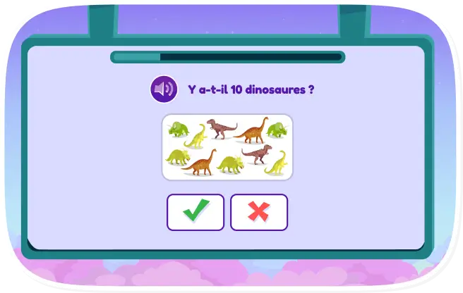 Les enfants se préparent à l'école par le jeu.
