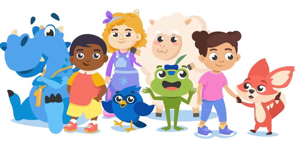 sofatutor KIDS Charaktere und Bewertungen: über 2,1 Millionen Kinder nutzen sofatutor KIDS