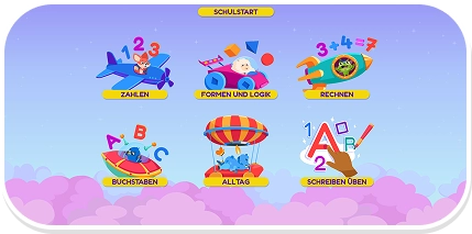 Beispiel für Spiele zur Vorbereitung auf die Schule