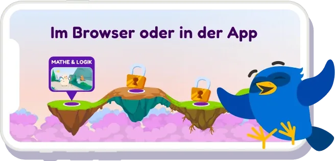 sofatutor KIDS im Browser oder in der App auf dem Smartphone
